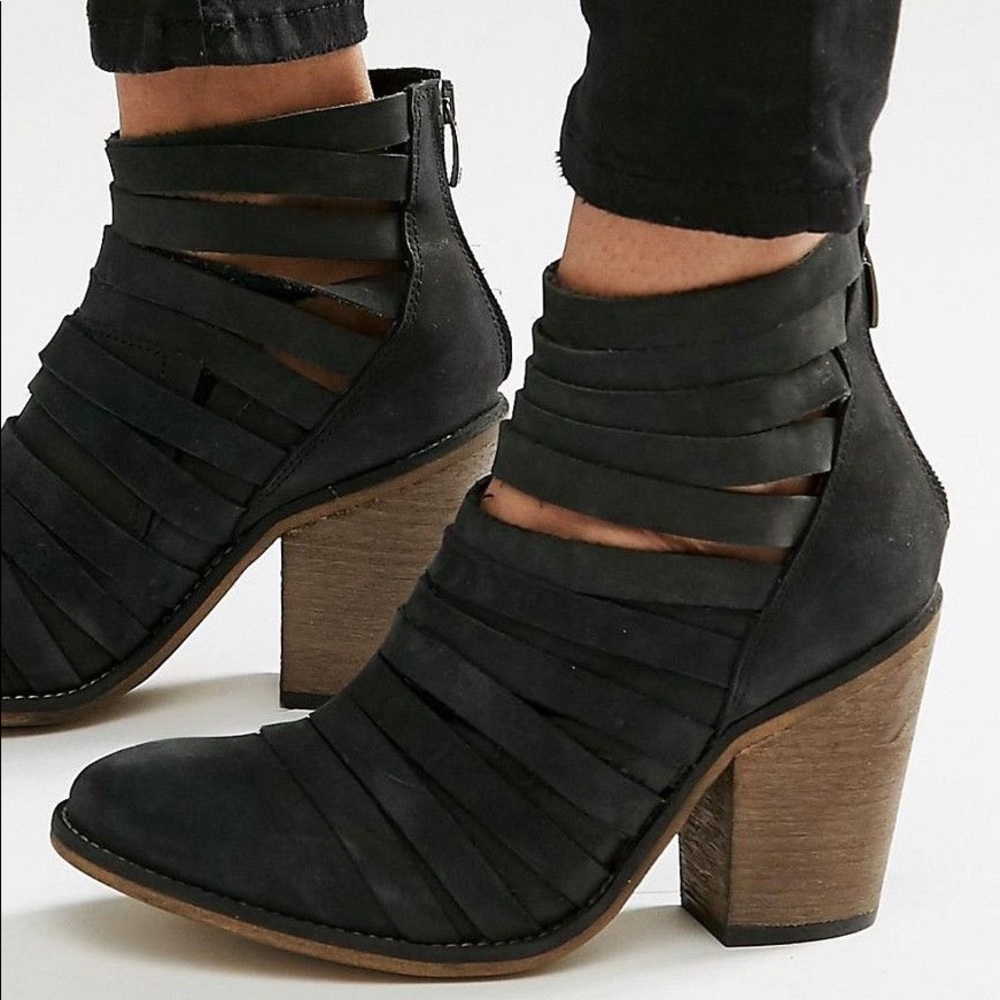 Free people leather boots